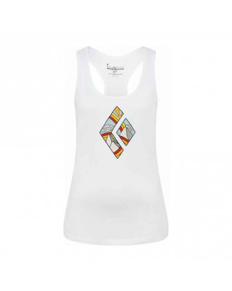 Damen-T-Shirt Rainbow Diamond