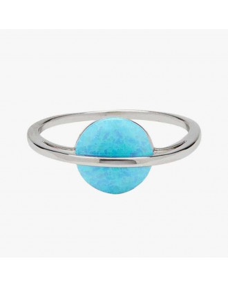 Pura Vida Opal Saturn ring