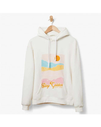 Pura Vida Damen-Hoodie Stay Golden 