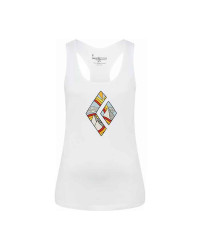 Damen-T-Shirt Rainbow Diamond