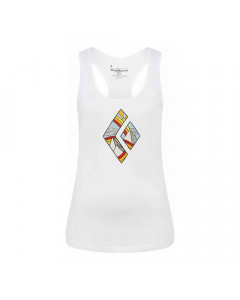 Damen-T-Shirt Rainbow Diamond